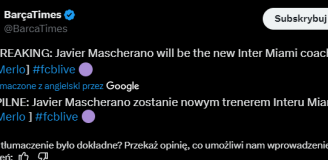 HIT! Jednak NIE Xavi! Inny BYŁY PIŁKARZ Barcy obejmie Inter Miami!